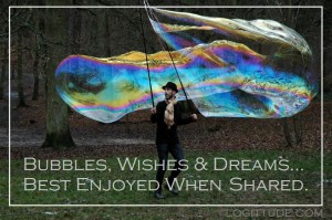 Logittude Bubbles